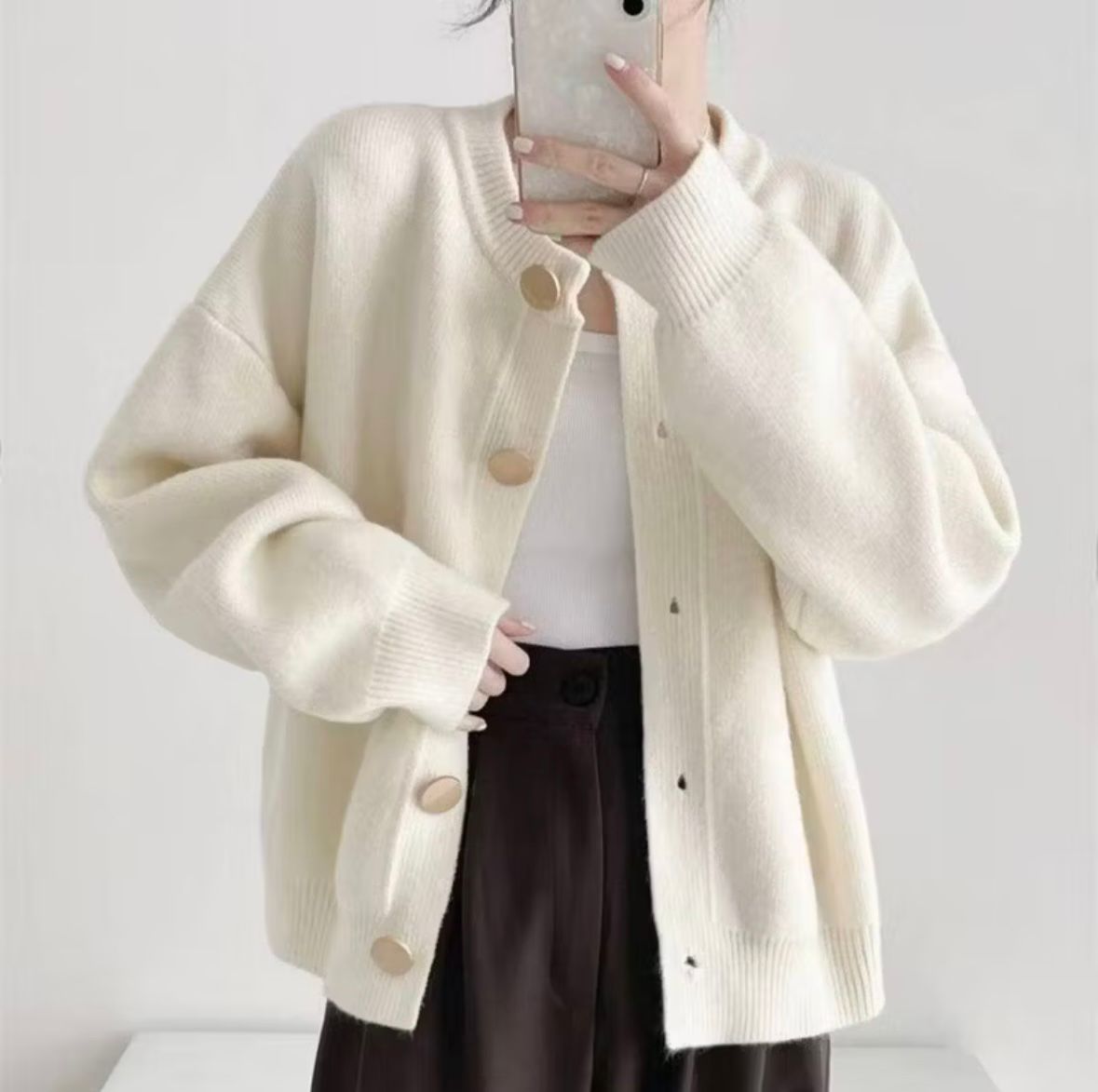 Sweater Cream Korea