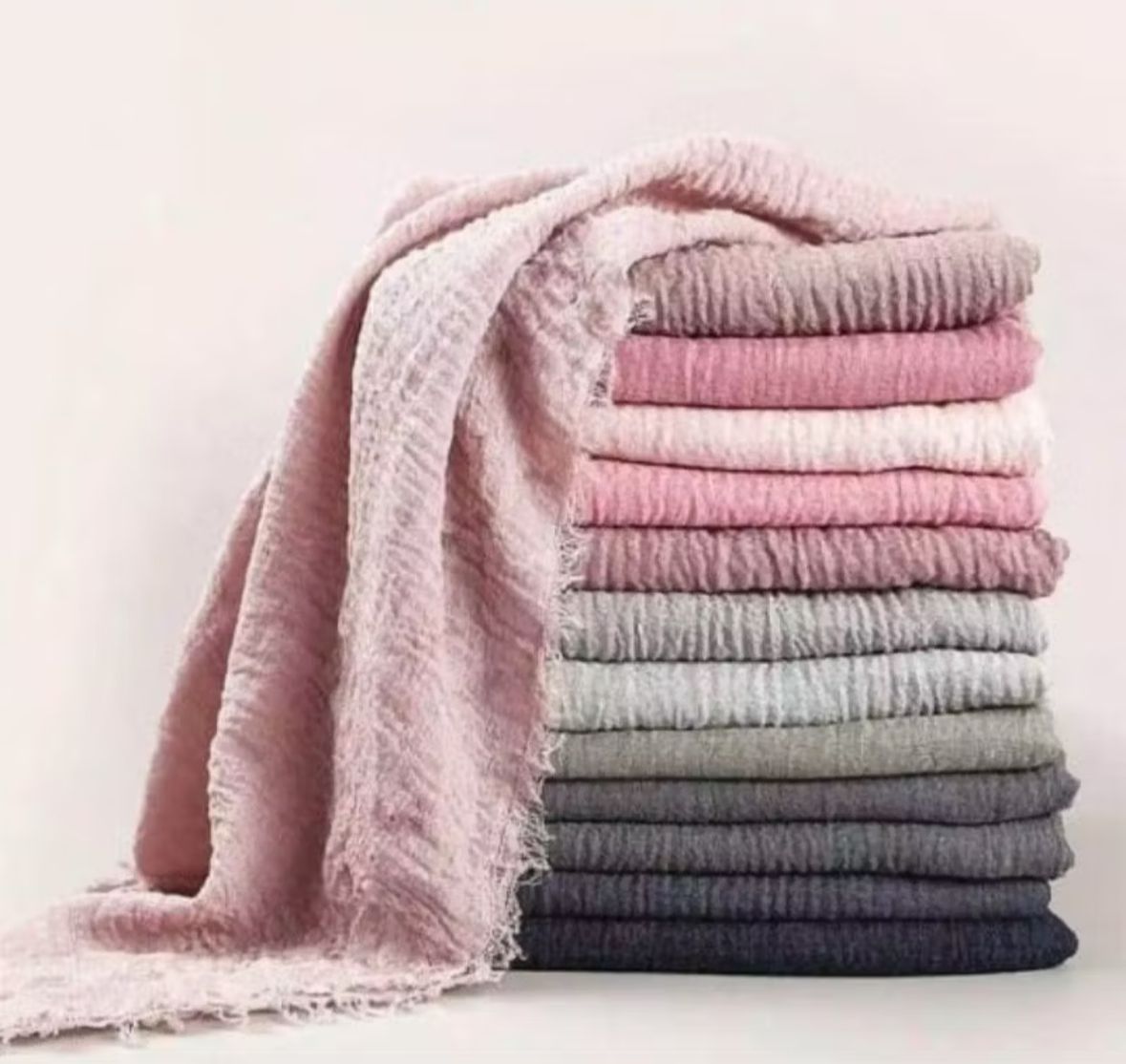 Hijab Crinkle Polos 