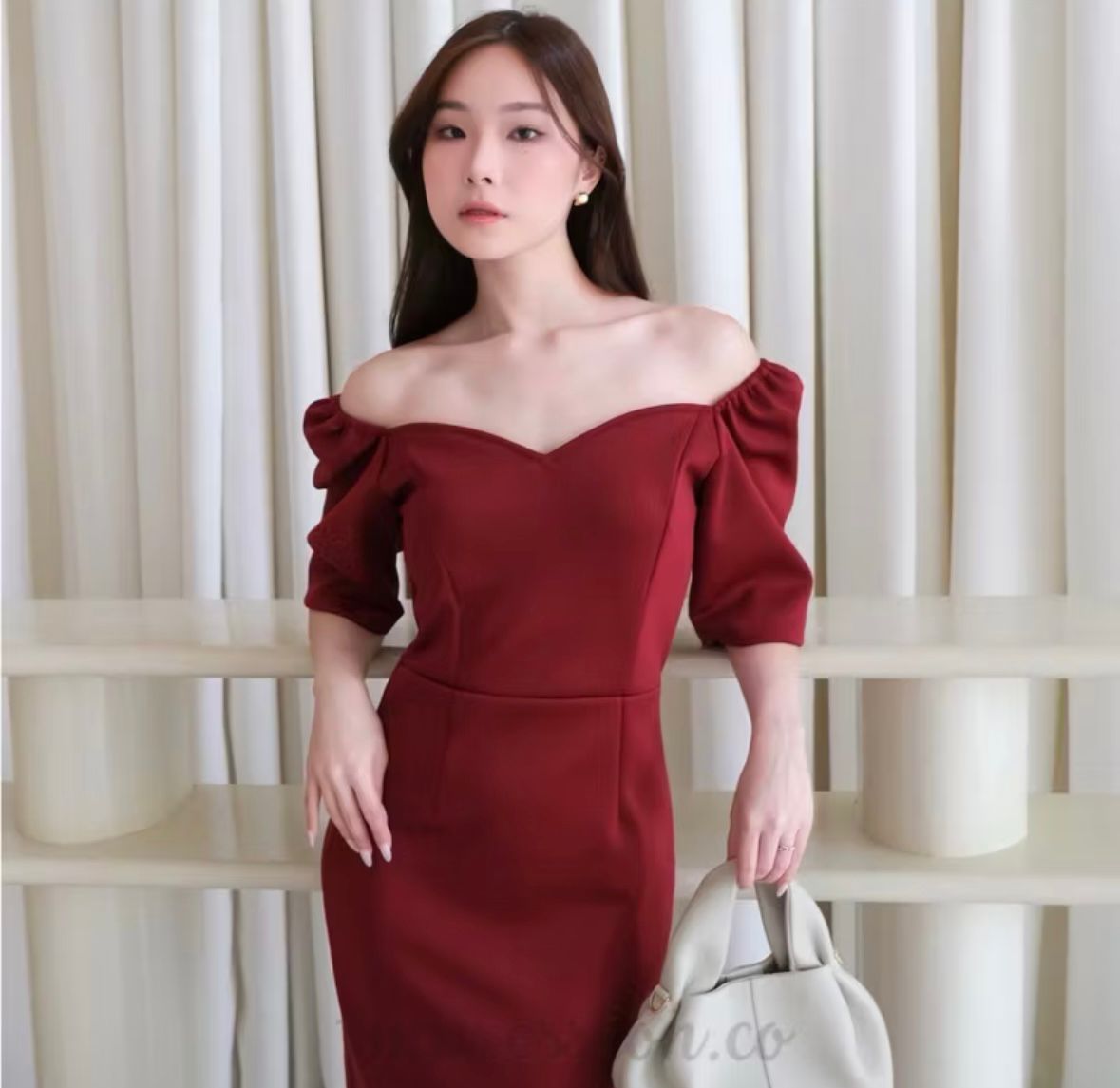 Dress Korean Style Wanita 